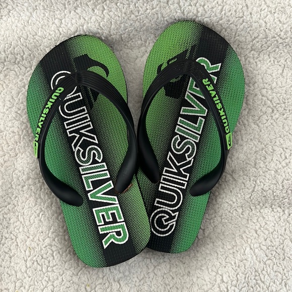 Quicksilver Boys Flip Flops Sandals - Picture 1 of 2
